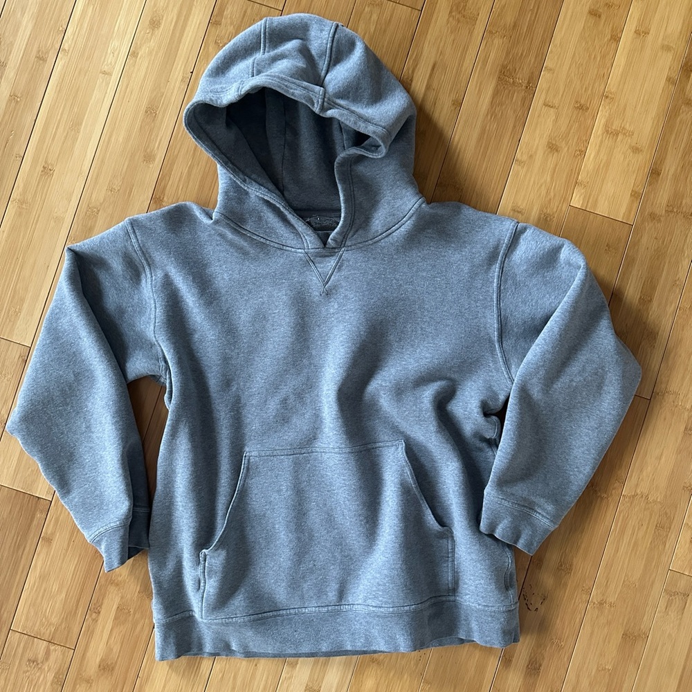 Lululemon all yours gray hoodie, unisex size 12 in women’s, large in men